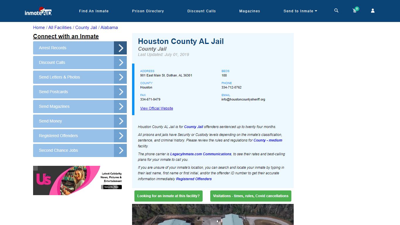 Houston County AL Jail - Inmate Locator - Dothan, AL